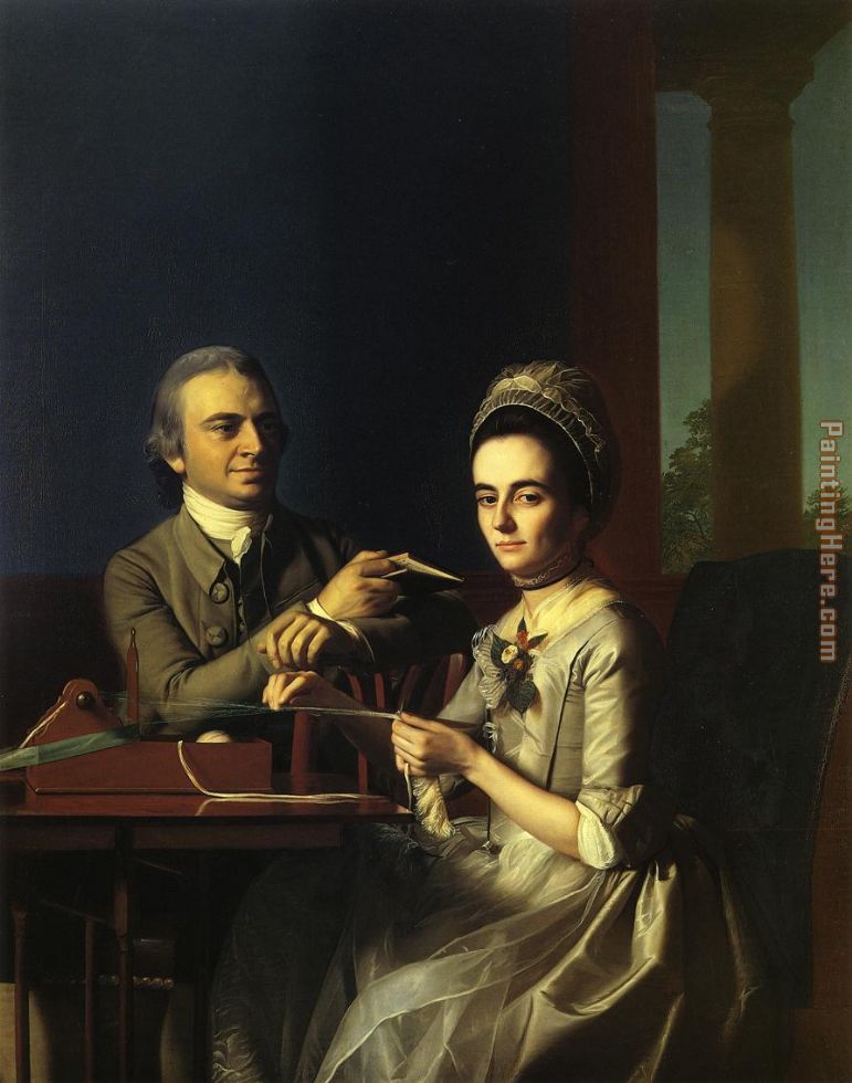 Mr. and Mrs Thomas Mifflin painting - John Singleton Copley Mr. and Mrs Thomas Mifflin art painting